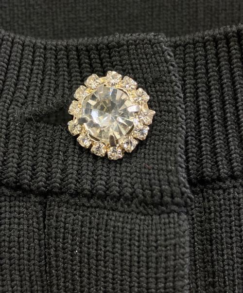 JUSGLITTY（ジャスグリッティー）JUSGLITTY (ジャスグリッティー) 薄手カーディガン ブラック サイズ:2の古着・服飾アイテム
