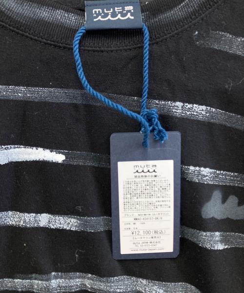 muta MARINE（ムータマリン）muta MARINE (ムータマリン) 半袖カットソー ブラック サイズ:8 未使用品の古着・服飾アイテム