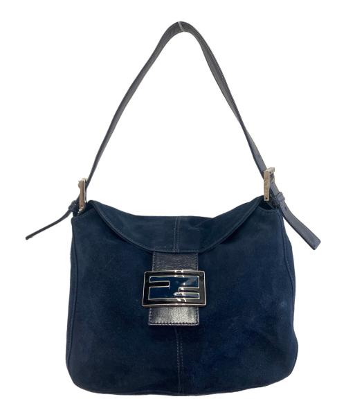 FENDI（フェンディ）FENDI (フェンディ) ハンドバッグ ネイビーの古着・服飾アイテム