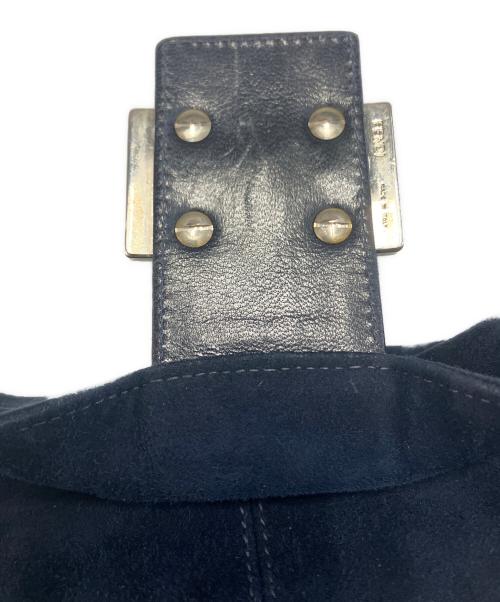 FENDI（フェンディ）FENDI (フェンディ) ハンドバッグ ネイビーの古着・服飾アイテム