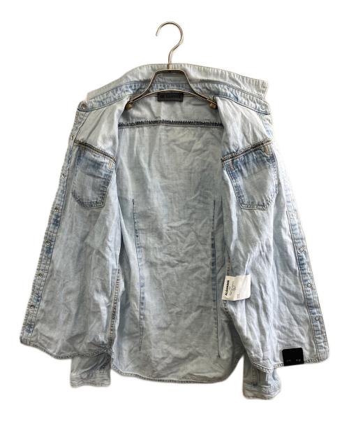 JIL SANDER（ジルサンダー）JIL SANDER (ジルサンダー) デニムシャツ インディゴ サイズ:S 未使用品の古着・服飾アイテム