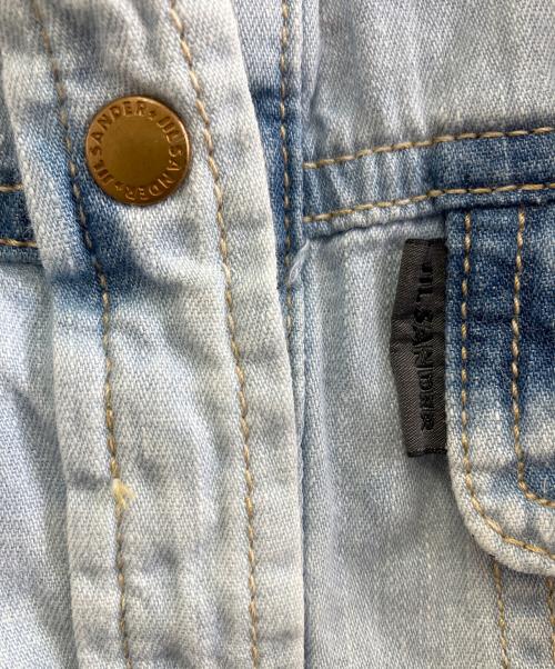 JIL SANDER（ジルサンダー）JIL SANDER (ジルサンダー) デニムシャツ インディゴ サイズ:S 未使用品の古着・服飾アイテム