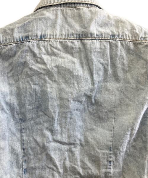 JIL SANDER（ジルサンダー）JIL SANDER (ジルサンダー) デニムシャツ インディゴ サイズ:S 未使用品の古着・服飾アイテム