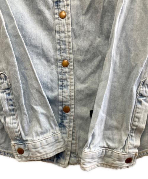 JIL SANDER（ジルサンダー）JIL SANDER (ジルサンダー) デニムシャツ インディゴ サイズ:S 未使用品の古着・服飾アイテム