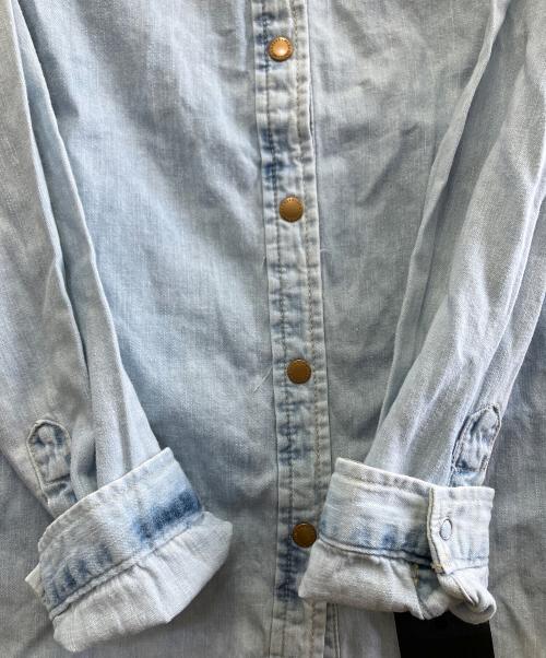 JIL SANDER（ジルサンダー）JIL SANDER (ジルサンダー) デニムシャツ インディゴ サイズ:S 未使用品の古着・服飾アイテム