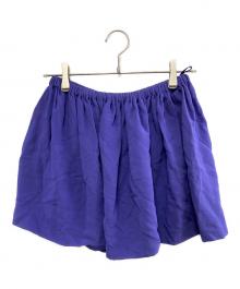 MIU MIU（ミュウミュウ）の古着「ミニスカート」｜パープル