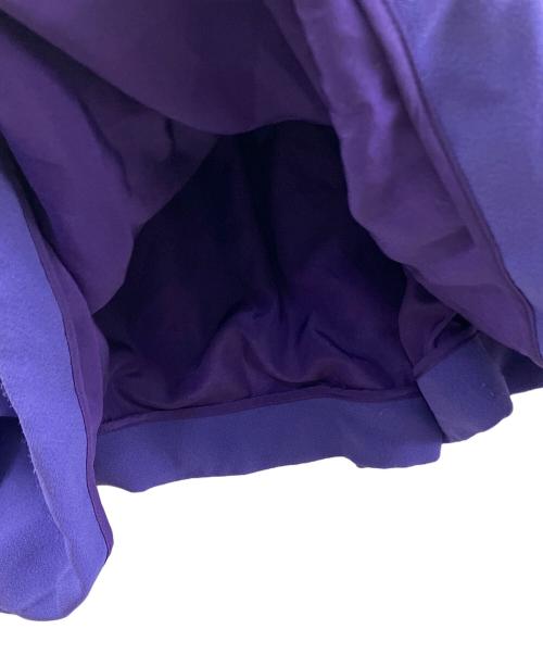 MIU MIU（ミュウミュウ）MIU MIU (ミュウミュウ) ミニスカート パープル サイズ:38の古着・服飾アイテム