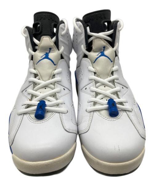 NIKE（ナイキ）NIKE (ナイキ) ハイカットスニーカー ホワイト×ブルー サイズ:26の古着・服飾アイテム