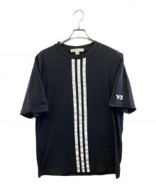 adidas×Y-3（アディダス×ワイスリー）の古着「半袖カットソー」｜ブラック