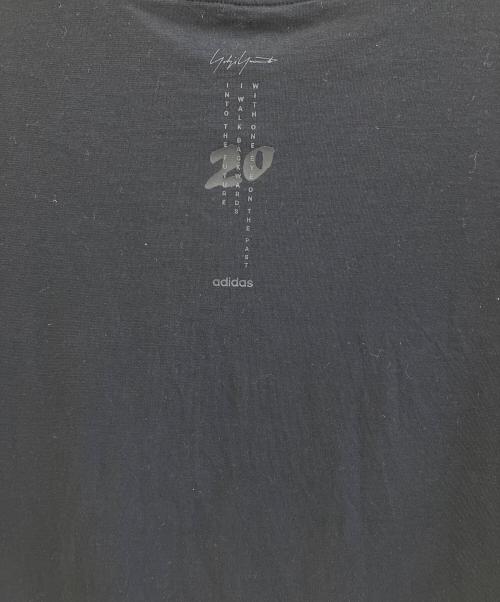 adidas（アディダス）adidas (アディダス) Y-3 (ワイスリー) 半袖カットソー ブラック サイズ:Sの古着・服飾アイテム