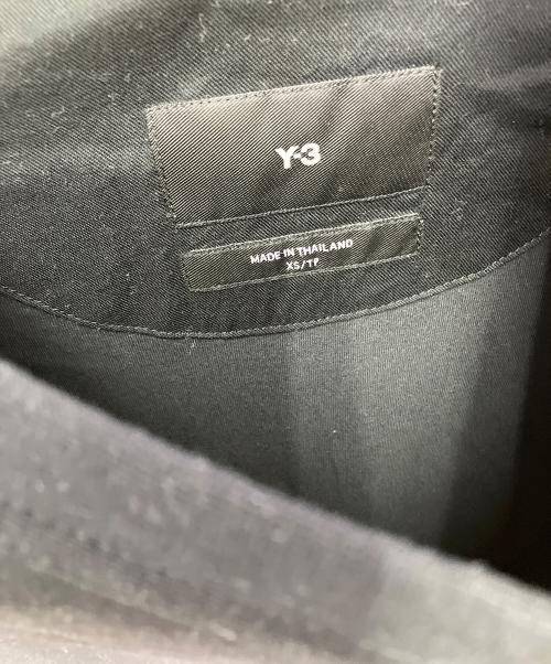 Y-3（ワイスリー）Y-3 (ワイスリー) 長袖カットソー ブラック×グリーン サイズ:XSの古着・服飾アイテム