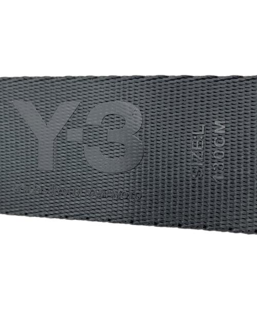 Y-3（ワイスリー）Y-3 (ワイスリー) ベルト ブラックの古着・服飾アイテム