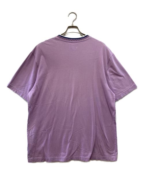 stussy（ステューシー）stussy (ステューシー) 半袖カットソー パープル サイズ:Lの古着・服飾アイテム