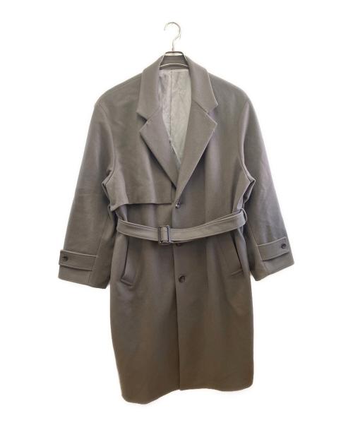 stein（シュタイン）stein (シュタイン) チェスターコート グレー サイズ:Mの古着・服飾アイテム