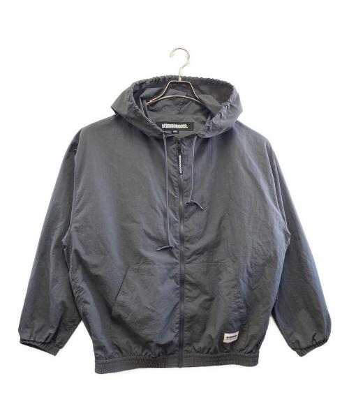 NEIGHBORHOOD（ネイバーフッド）NEIGHBORHOOD (ネイバーフッド) ナイロンジャケット グレー サイズ:Lの古着・服飾アイテム