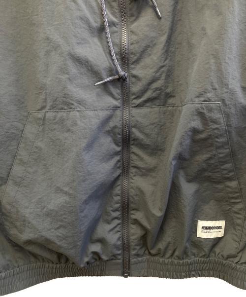 NEIGHBORHOOD（ネイバーフッド）NEIGHBORHOOD (ネイバーフッド) ナイロンジャケット グレー サイズ:Lの古着・服飾アイテム