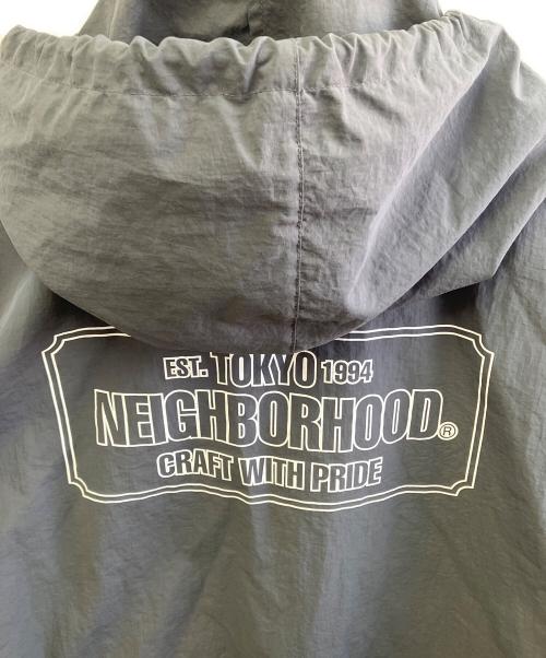 NEIGHBORHOOD（ネイバーフッド）NEIGHBORHOOD (ネイバーフッド) ナイロンジャケット グレー サイズ:Lの古着・服飾アイテム