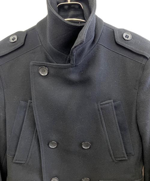 DOLCE & GABBANA（ドルチェ＆ガッバーナ）DOLCE & GABBANA (ドルチェ＆ガッバーナ) Pコート ブラック サイズ:44の古着・服飾アイテム