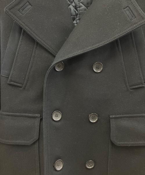DOLCE & GABBANA（ドルチェ＆ガッバーナ）DOLCE & GABBANA (ドルチェ＆ガッバーナ) Pコート ブラック サイズ:44の古着・服飾アイテム