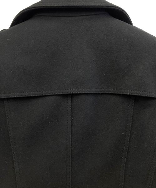 DOLCE & GABBANA（ドルチェ＆ガッバーナ）DOLCE & GABBANA (ドルチェ＆ガッバーナ) Pコート ブラック サイズ:44の古着・服飾アイテム