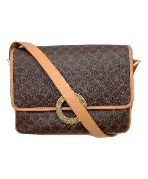 CELINE（セリーヌ）CELINE (セリーヌ) ショルダーバッグ ブラウンの古着・服飾アイテム