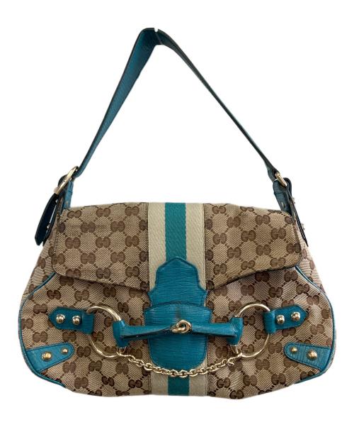GUCCI（グッチ）GUCCI (グッチ) ショルダーバッグ ベージュの古着・服飾アイテム