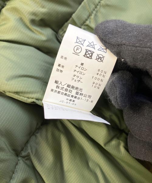 Mt. Rainier Design（マウントレイニアデザイン）Mt. Rainier Design (マウントレイニアデザイン) ダウンジャケット ベージュ サイズ:Lの古着・服飾アイテム