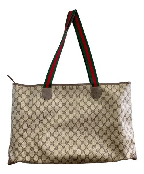 GUCCI（グッチ）GUCCI (グッチ) トートバッグ ブラウンの古着・服飾アイテム
