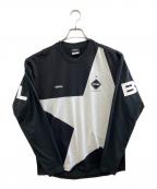 F.C.R.B.×SOPH.エフシーレアルブリストル×ソフ）の古着「長袖カットソー」｜ブラック×グレー