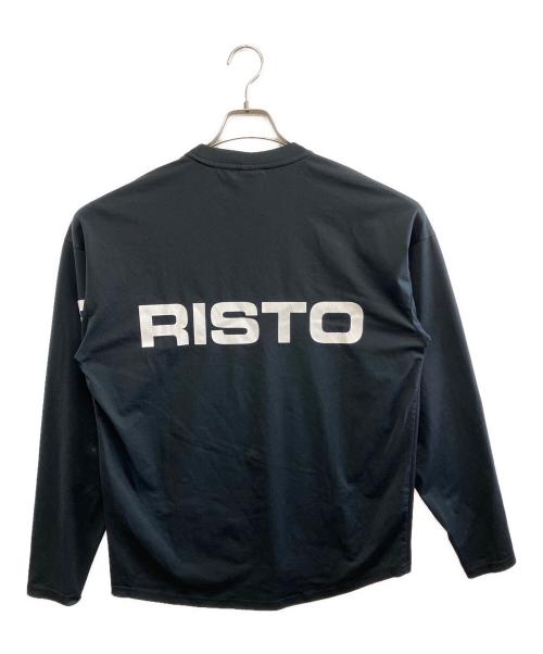 F.C.R.B.（エフシーレアルブリストル）F.C.R.B. (エフシーレアルブリストル) SOPH. (ソフ) 長袖カットソー ブラック×グレー サイズ:Mの古着・服飾アイテム