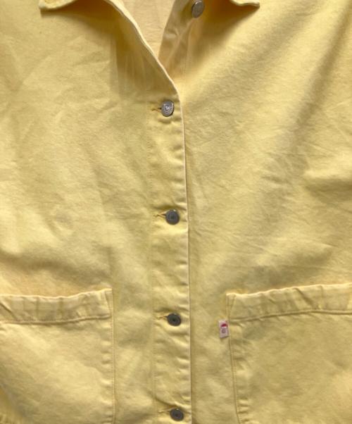 LEVI'S（リーバイス）LEVI'S (リーバイス) デニムジャケット イエロー サイズ:Mの古着・服飾アイテム