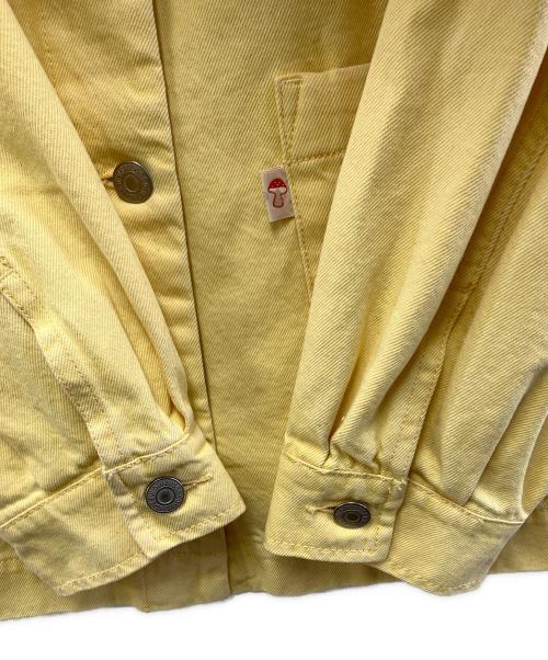 LEVI'S（リーバイス）LEVI'S (リーバイス) デニムジャケット イエロー サイズ:Mの古着・服飾アイテム