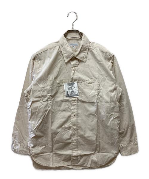 Engineered Garments（エンジニアド ガーメンツ）Engineered Garments (エンジニアド ガーメンツ) ワークシャツ ベージュ サイズ:S 未使用品の古着・服飾アイテム