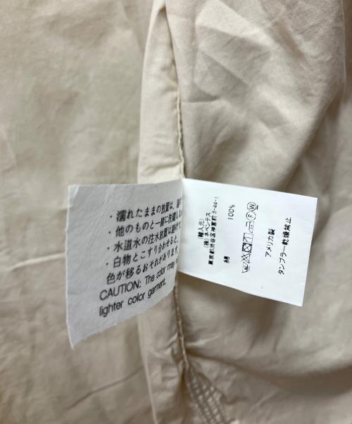 Engineered Garments（エンジニアド ガーメンツ）Engineered Garments (エンジニアド ガーメンツ) ワークシャツ ベージュ サイズ:S 未使用品の古着・服飾アイテム