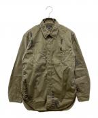 Engineered Garmentsエンジニアド ガーメンツ）の古着「ワークシャツ」｜カーキ