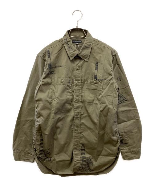 Engineered Garments（エンジニアド ガーメンツ）Engineered Garments (エンジニアド ガーメンツ) ワークシャツ カーキ サイズ:XS 未使用品の古着・服飾アイテム