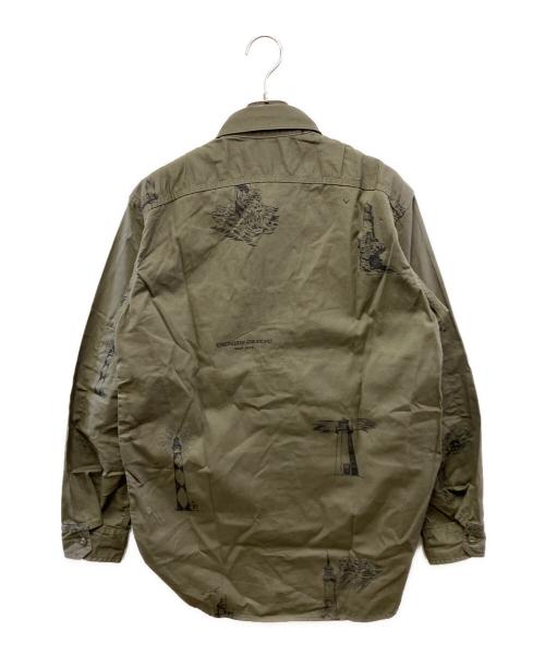 Engineered Garments（エンジニアド ガーメンツ）Engineered Garments (エンジニアド ガーメンツ) ワークシャツ カーキ サイズ:XS 未使用品の古着・服飾アイテム