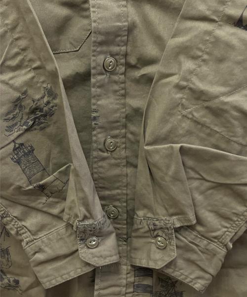 Engineered Garments（エンジニアド ガーメンツ）Engineered Garments (エンジニアド ガーメンツ) ワークシャツ カーキ サイズ:XS 未使用品の古着・服飾アイテム