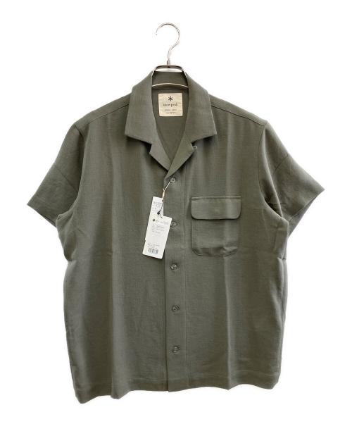 Snow peak（スノーピーク）Snow peak (スノーピーク) 半袖シャツ グレー サイズ:JPN M/USA S 未使用品の古着・服飾アイテム