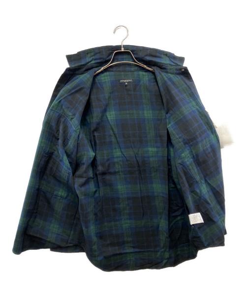 Engineered Garments（エンジニアド ガーメンツ）Engineered Garments (エンジニアド ガーメンツ) ワークシャツ ブルー×グリーン サイズ:S 未使用品の古着・服飾アイテム