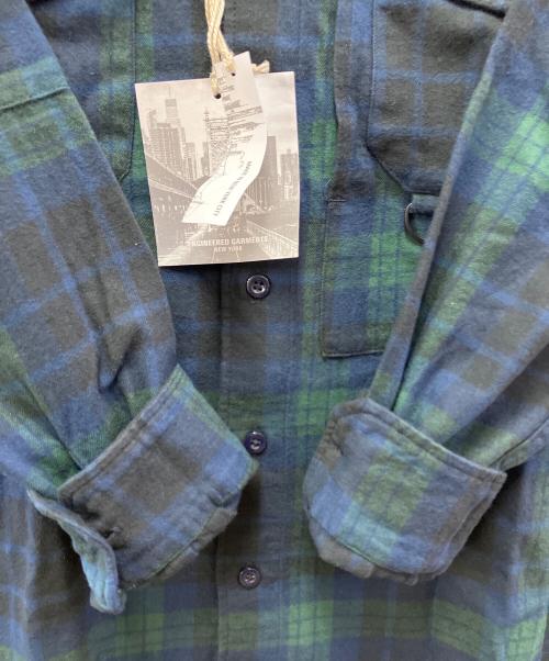 Engineered Garments（エンジニアド ガーメンツ）Engineered Garments (エンジニアド ガーメンツ) ワークシャツ ブルー×グリーン サイズ:S 未使用品の古着・服飾アイテム
