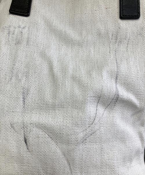 Yves Saint Laurent Rive Gauche（イヴ・サンローラン リヴ・ゴーシュ）Yves Saint Laurent Rive Gauche (イヴ・サンローラン リヴ・ゴーシュ) ハンドバッグ ホワイト×ブラックの古着・服飾アイテム