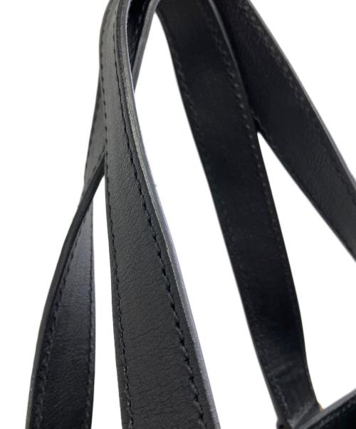 Yves Saint Laurent Rive Gauche（イヴ・サンローラン リヴ・ゴーシュ）Yves Saint Laurent Rive Gauche (イヴ・サンローラン リヴ・ゴーシュ) ハンドバッグ ホワイト×ブラックの古着・服飾アイテム