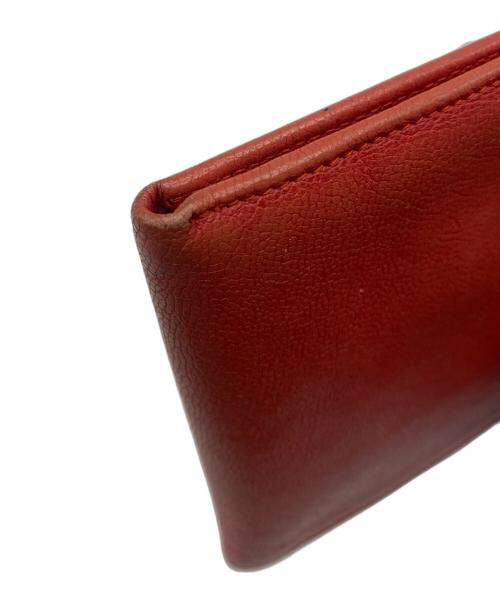 Yves Saint Laurent（イヴサンローラン）Yves Saint Laurent (イヴサンローラン) 2つ折り財布 レッドの古着・服飾アイテム