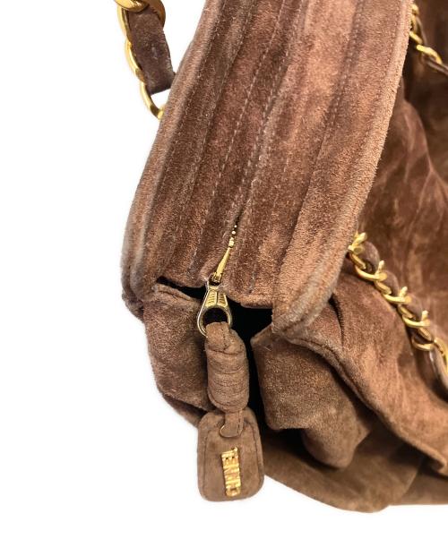 CHANEL（シャネル）CHANEL (シャネル) ショルダーバッグ ブラウンの古着・服飾アイテム