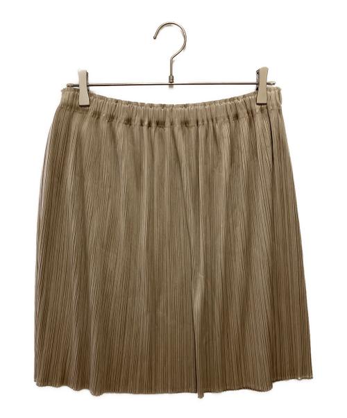 PLEATS PLEASE（プリーツプリーズ）PLEATS PLEASE (プリーツプリーズ) プリーツスカート オリーブ サイズ:5の古着・服飾アイテム