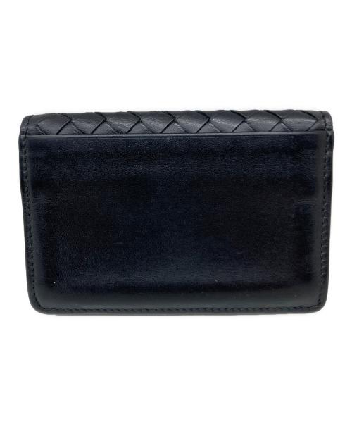 BOTTEGA VENETA（ボッテガベネタ）BOTTEGA VENETA (ボッテガベネタ) 名刺入れ ブラックの古着・服飾アイテム