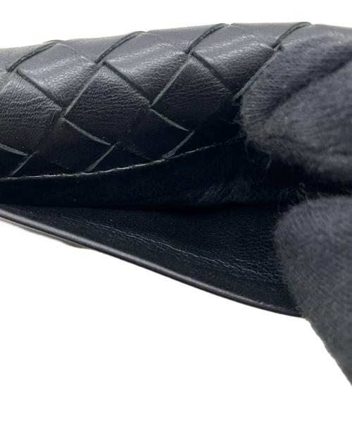 BOTTEGA VENETA（ボッテガベネタ）BOTTEGA VENETA (ボッテガベネタ) 名刺入れ ブラックの古着・服飾アイテム