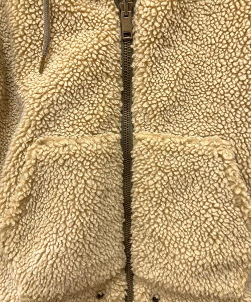 DIESEL（ディーゼル）DIESEL (ディーゼル) リバーシブルボアジャケット カーキ×ベージュ サイズ:Sの古着・服飾アイテム