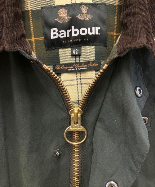 Barbour（バブアー）Barbour (バブアー) オイルドジャケット ブラウン×グリーン サイズ:42の古着・服飾アイテム